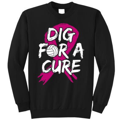 Breast Cancer Volleyball P.I.N.K Ribbon Surgery Carcinoma Sweatshirt