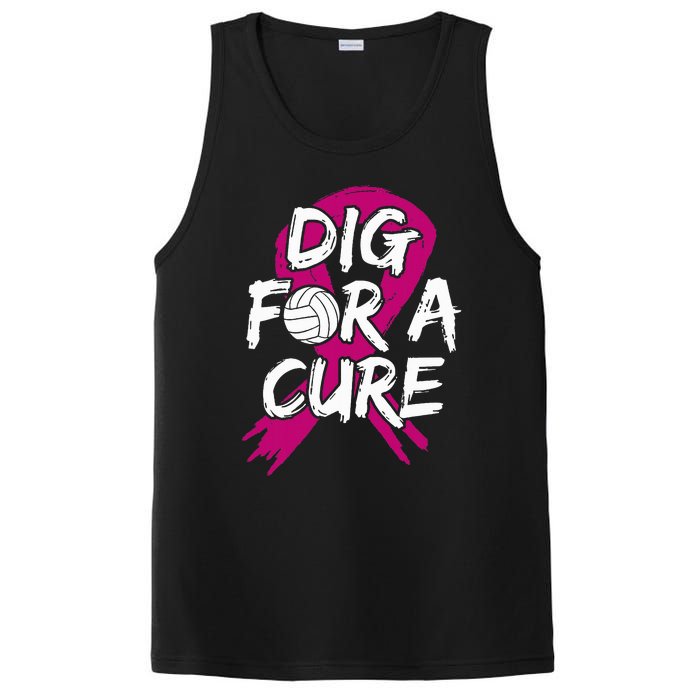 Breast Cancer Volleyball P.I.N.K Ribbon Surgery Carcinoma PosiCharge Competitor Tank