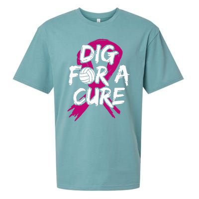 Breast Cancer Volleyball P.I.N.K Ribbon Surgery Carcinoma Sueded Cloud Jersey T-Shirt