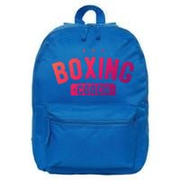 Boxing Coach Vintage Boxing Gift 16 in Basic Backpack