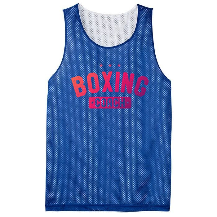 Boxing Coach Vintage Boxing Gift Mesh Reversible Basketball Jersey Tank