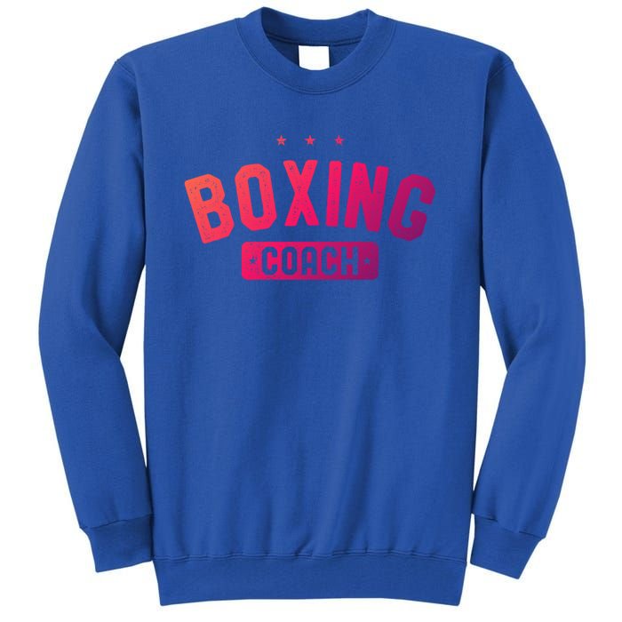 Boxing Coach Vintage Boxing Gift Tall Sweatshirt