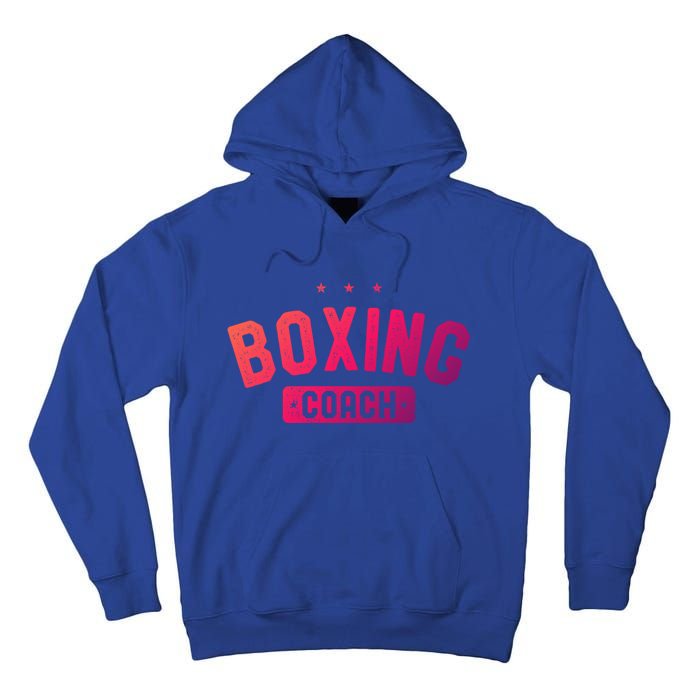 Boxing Coach Vintage Boxing Gift Tall Hoodie