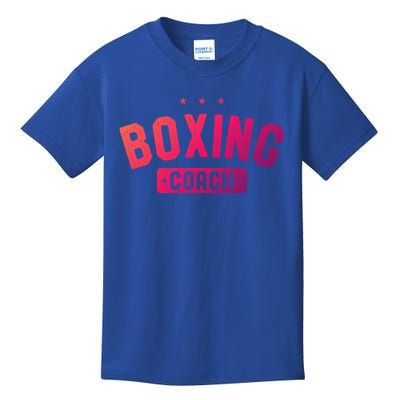 Boxing Coach Vintage Boxing Gift Kids T-Shirt