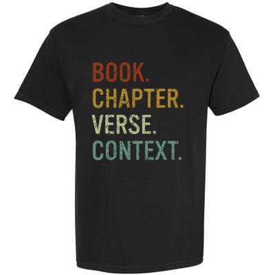 Book Chapter Verse Christian Bible Reformed Theology Garment-Dyed Heavyweight T-Shirt