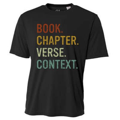 Book Chapter Verse Christian Bible Reformed Theology Cooling Performance Crew T-Shirt