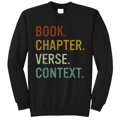 Book Chapter Verse Christian Bible Reformed Theology Sweatshirt