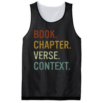 Book Chapter Verse Christian Bible Reformed Theology Mesh Reversible Basketball Jersey Tank