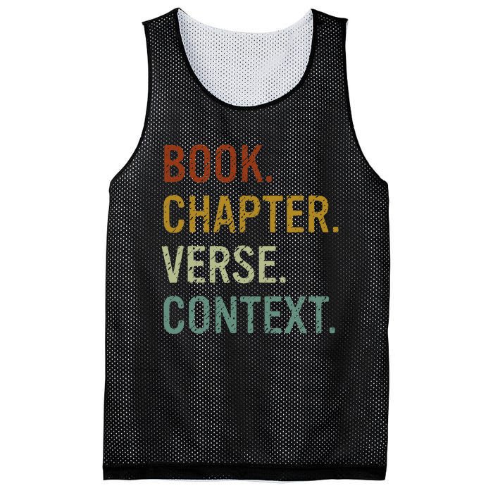 Book Chapter Verse Christian Bible Reformed Theology Mesh Reversible Basketball Jersey Tank