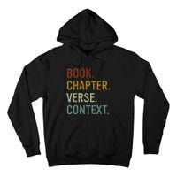 Book Chapter Verse Christian Bible Reformed Theology Tall Hoodie