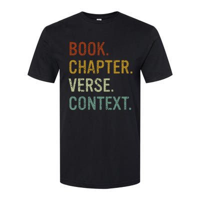 Book Chapter Verse Christian Bible Reformed Theology Softstyle® CVC T-Shirt