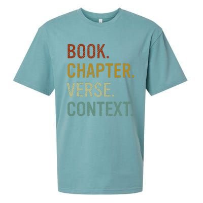 Book Chapter Verse Christian Bible Reformed Theology Sueded Cloud Jersey T-Shirt