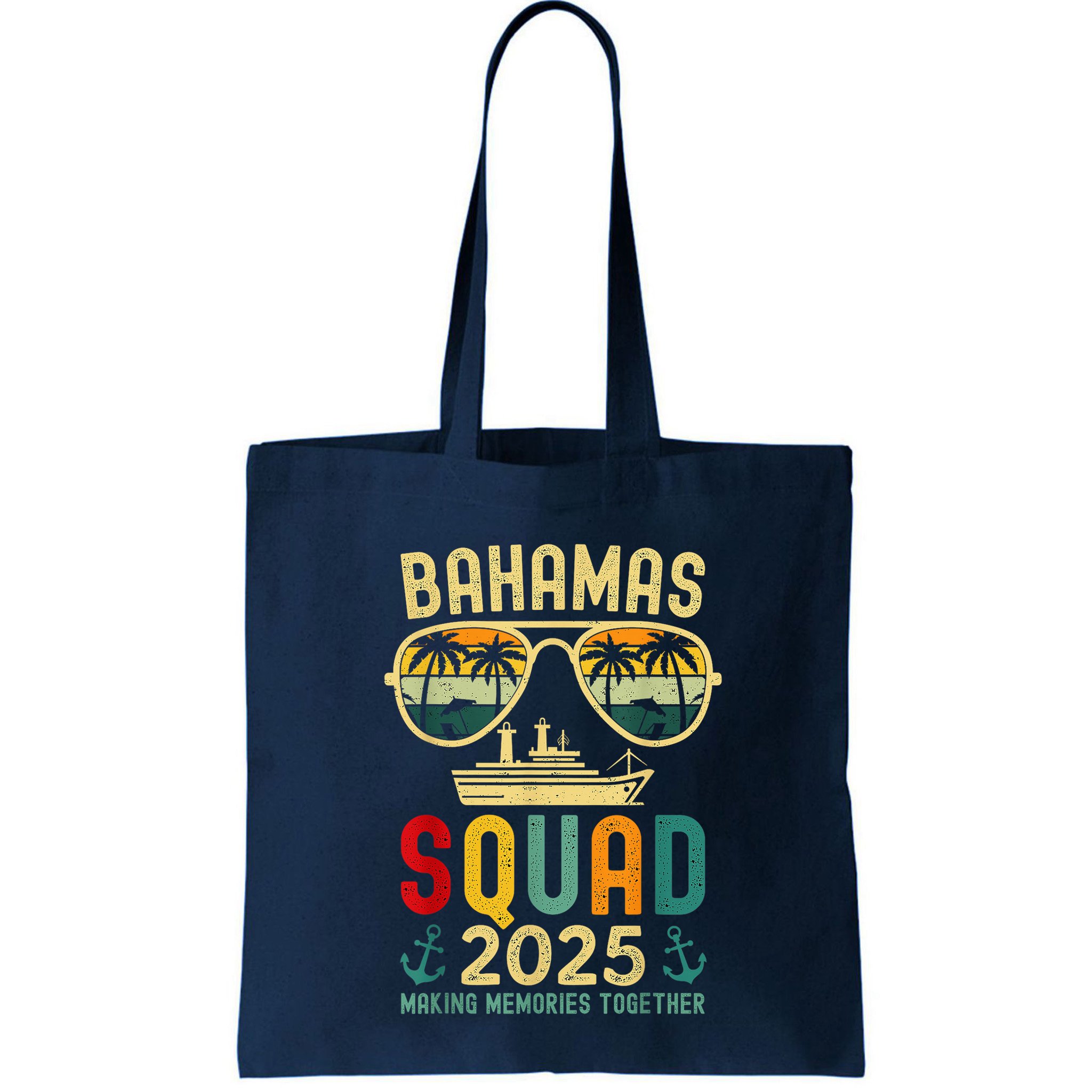 Bahamas Cruise Vacation 2025 Family Friends Squad Matching Bag