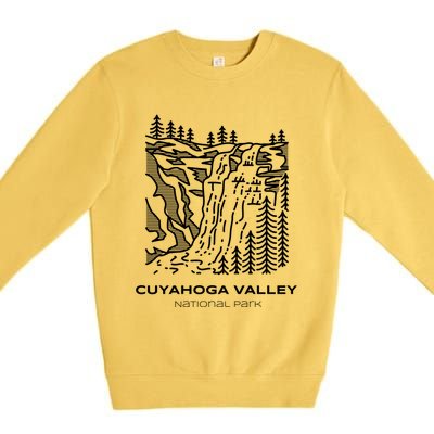 Best Cuyahoga Valley National Park Hike Gift Premium Crewneck Sweatshirt