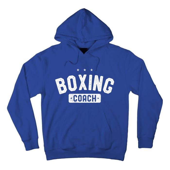 Boxing Coach Vintage Boxing Gift Tall Hoodie