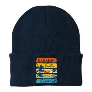 Bahamas Caribe Vacation Happy Family Group Summer Knit Cap Winter Beanie