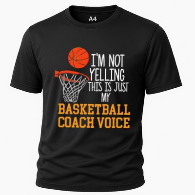Basketball Coach Voice Funny Basketball Coach Performance Shirt
