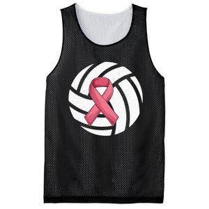 Breast Cancer Volleyball Pink Ribbon Awareness Costume Mesh Reversible Basketball Jersey Tank