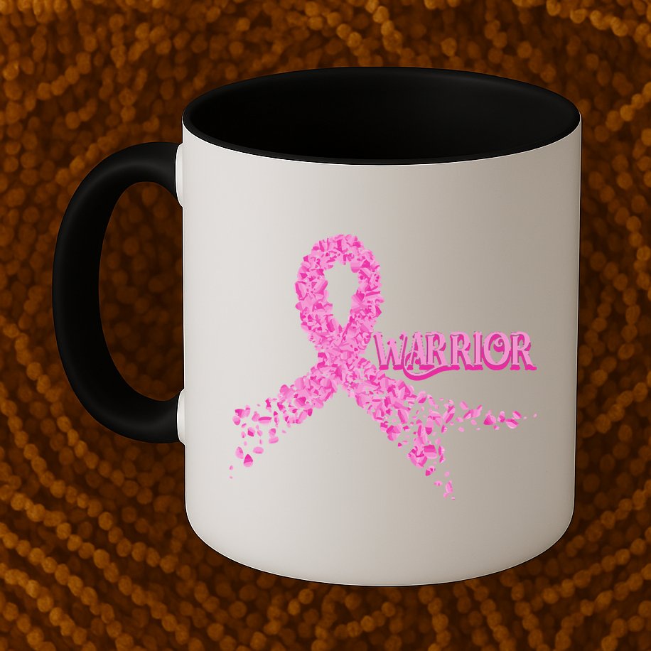 Breast Cancer Warrior Mug