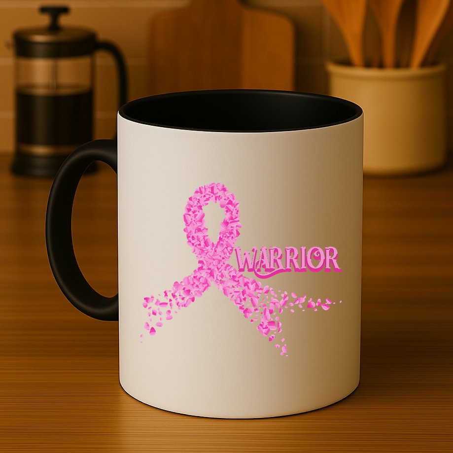 Breast Cancer Warrior Mug