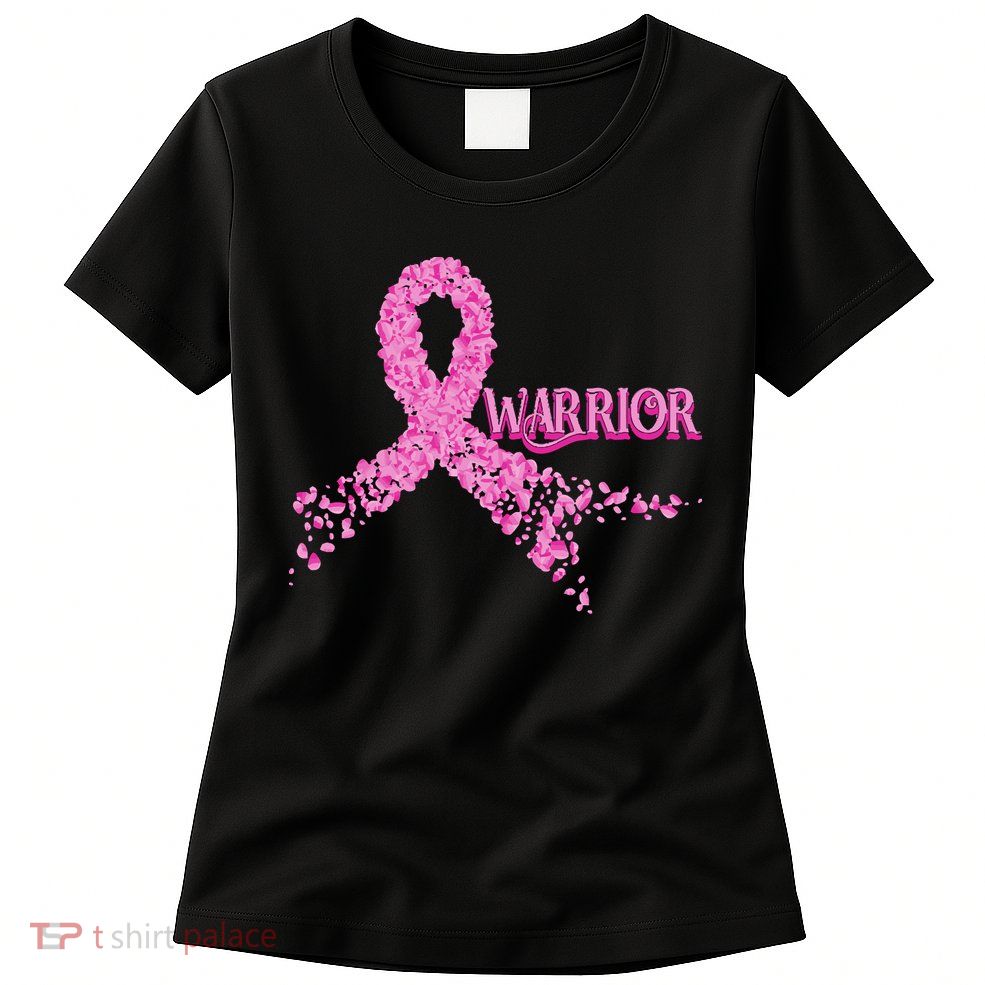 Breast Cancer Warrior Womens T-Shirt