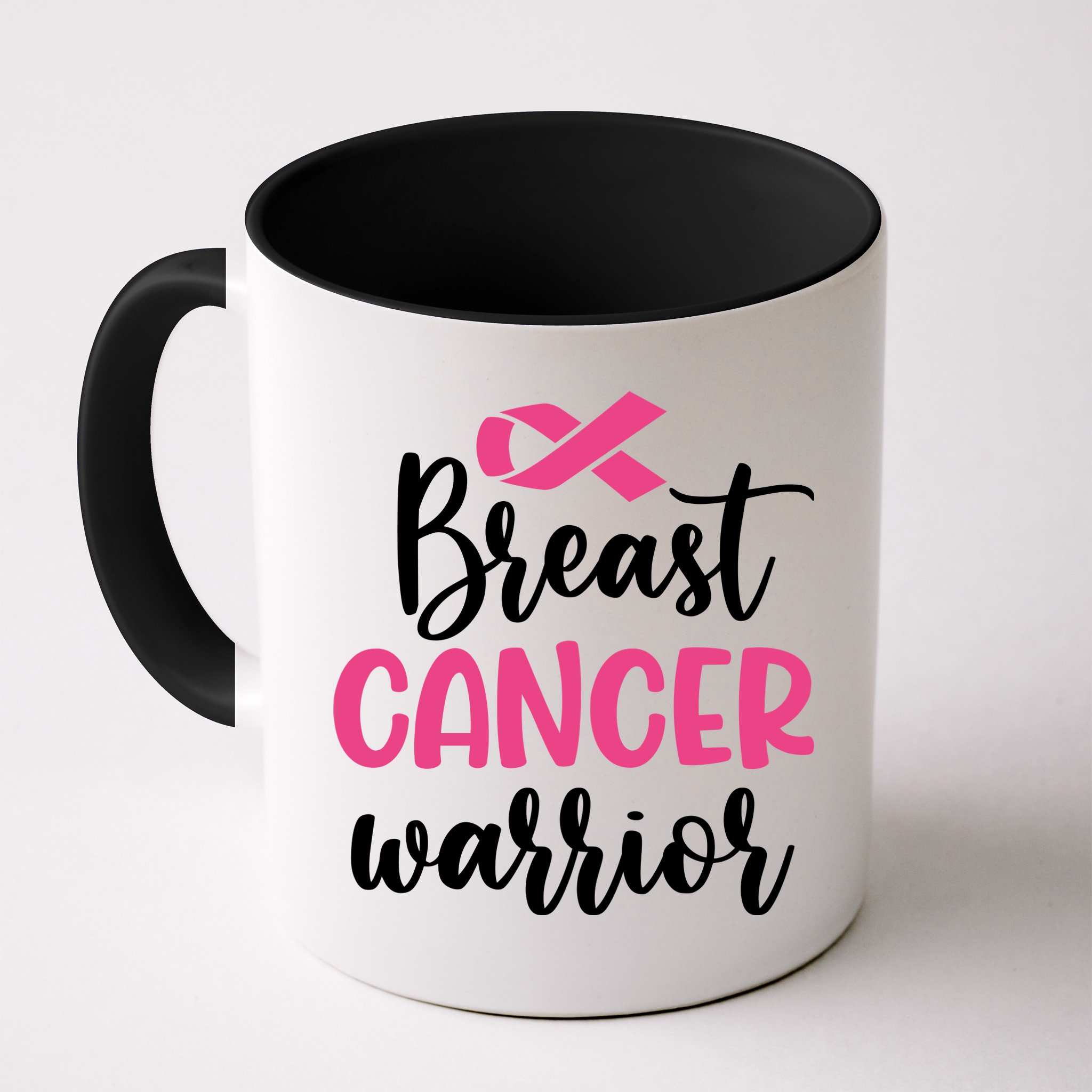 Breast Cancer Warrior Pink Ribbon Breast Cancer Mug