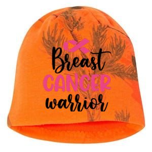 Breast Cancer Warrior Pink Ribbon Breast Cancer Kati - Camo Knit Beanie