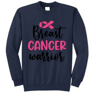 Breast Cancer Warrior Pink Ribbon Breast Cancer Sweatshirt