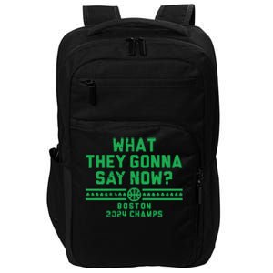 Boston Champs What They Gonna Say Now Impact Tech Backpack