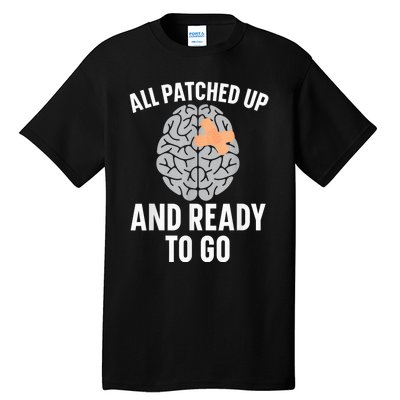 Brain Cancer Warrior Cancer Awareness Cancer Sucks Tall T-Shirt