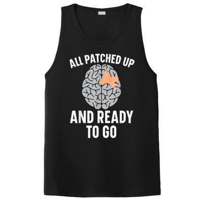 Brain Cancer Warrior Cancer Awareness Cancer Sucks PosiCharge Competitor Tank