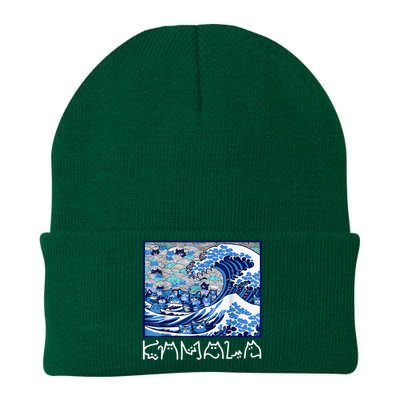 Blue Cats Wave For Kamala Knit Cap Winter Beanie