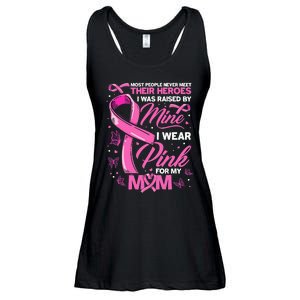 Breast Cancer Warrior Breast Cancer Awareness Pink October Ladies Essential Flowy Tank