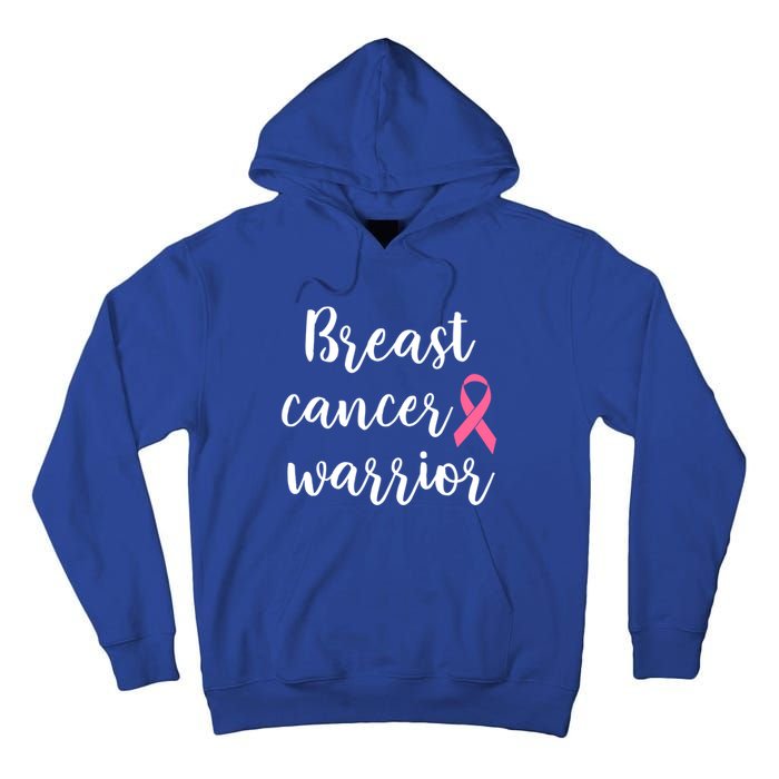 Breast Cancer Warrior Gift Tall Hoodie