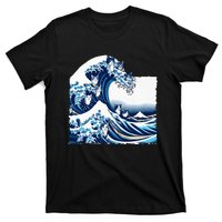 Blue Cats Wave For Kamala Funny Cat Owners Kamala Harris T-Shirt