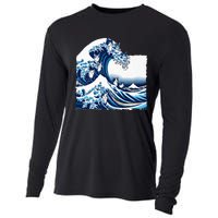 Blue Cats Wave For Kamala Funny Cat Owners Kamala Harris Cooling Performance Long Sleeve Crew