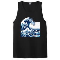 Blue Cats Wave For Kamala Funny Cat Owners Kamala Harris PosiCharge Competitor Tank