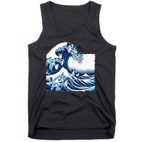 Blue Cats Wave For Kamala Funny Cat Owners Kamala Harris Tank Top