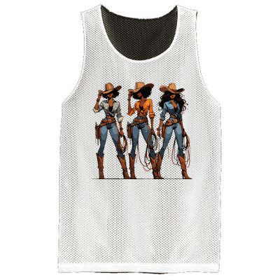 Black Cowgirl Western Rodeo Melanin Black History Texas Mesh Reversible Basketball Jersey Tank