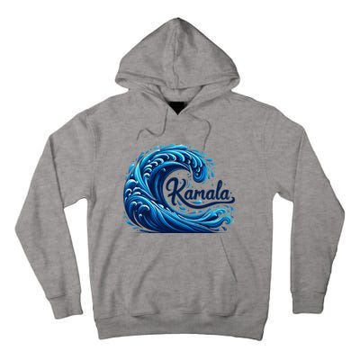 Blue Cats Wave For Kamala Tall Hoodie