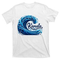 Blue Cats Wave For Kamala T-Shirt