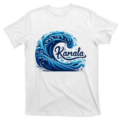 Blue Cats Wave For Kamala T-Shirt