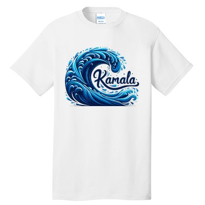 Blue Cats Wave For Kamala Tall T-Shirt