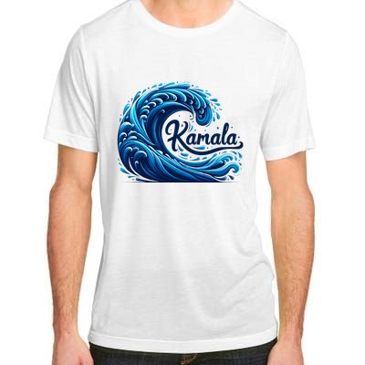 Blue Cats Wave For Kamala Adult ChromaSoft Performance T-Shirt