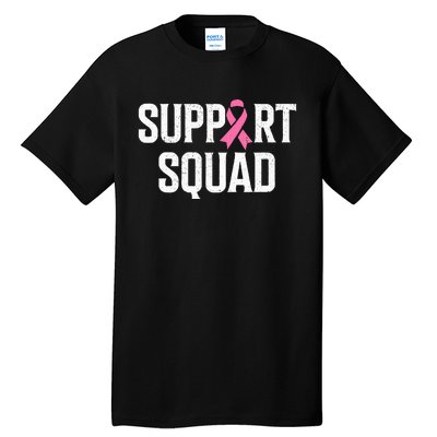 Breast Cancer Warrior Support Squad Breast Cancer Awareness Tall T-Shirt