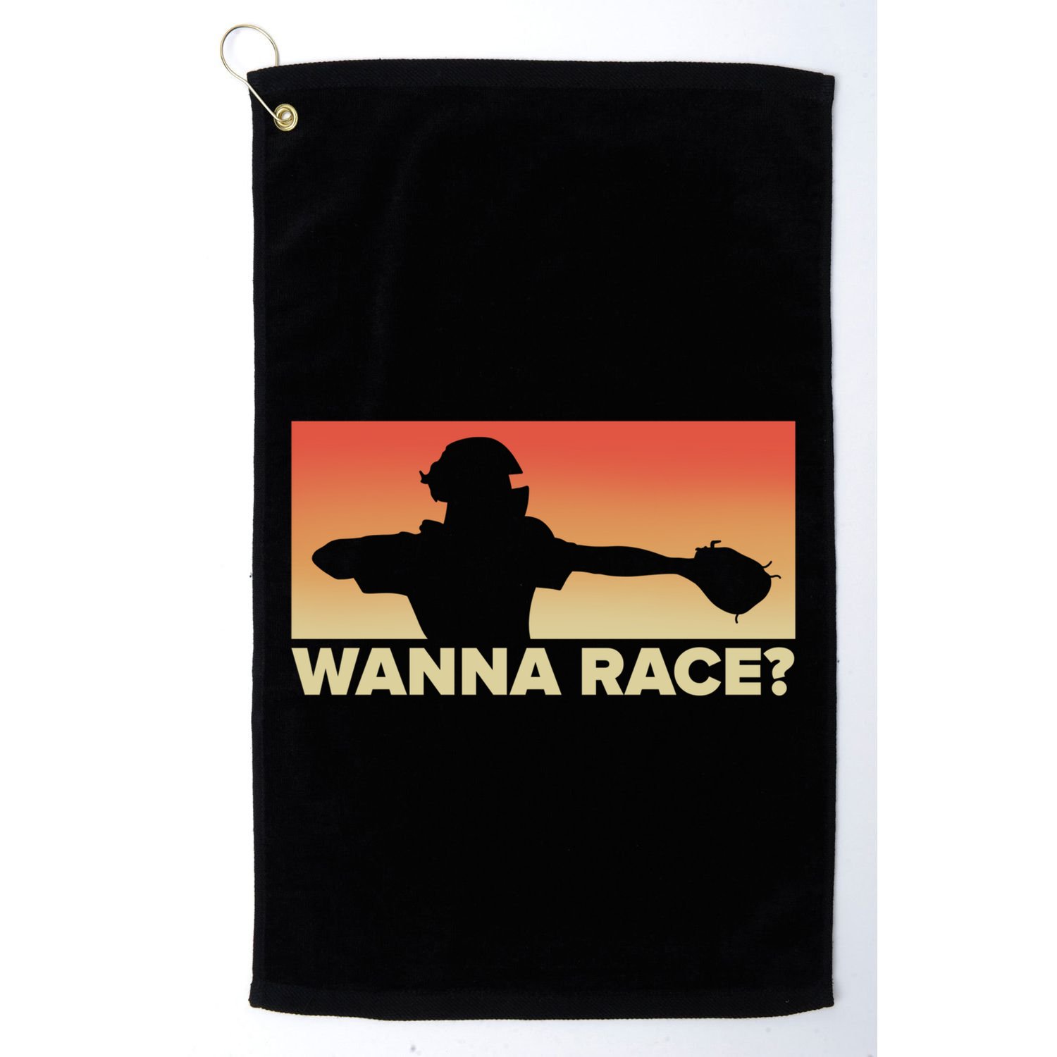 Baseball Catcher Wanna Race Gift Baseball Gift Sports Gift Golf Towel