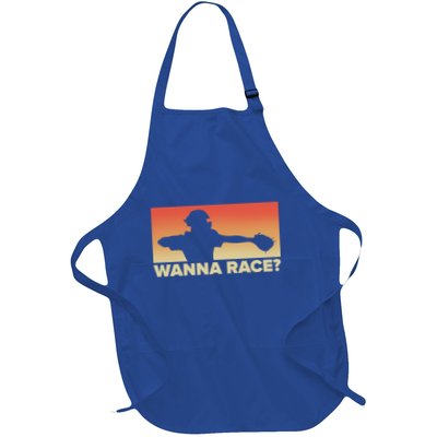 Baseball Catcher Wanna Race Gift Baseball Gift Sports Gift Apron