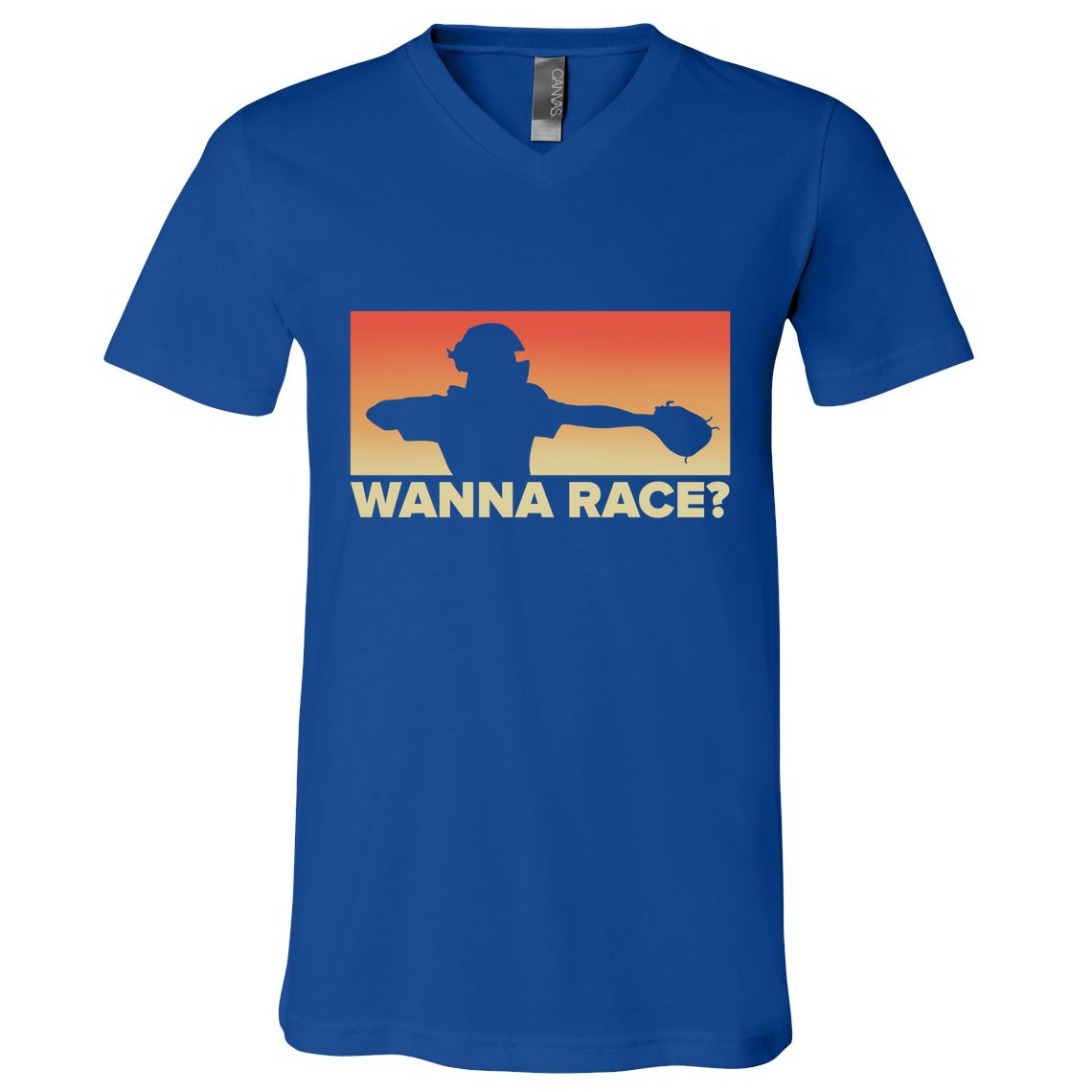Baseball Catcher Wanna Race Gift Baseball Gift Sports Gift V-Neck T-Shirt
