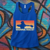 Baseball Catcher Wanna Race Gift Baseball Gift Sports Gift Womens Tank Top
