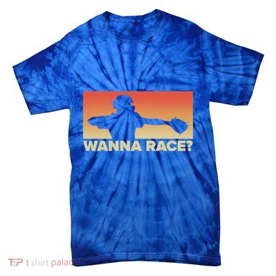 Baseball Catcher Wanna Race Gift Baseball Gift Sports Gift Tie-Dye T-Shirt